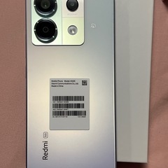 Redmi Note 13 Pro 5G XIG05 オーロラパープル（色は白系) SIMフリー メモリー8GB ストレージ256GB の画像