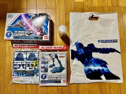 未開封　ガンダムベース限定　ゼータガンダム3号機