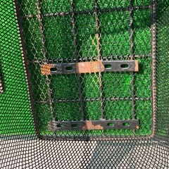 バイク　原付　後カゴ　リアバスケット　かご　中古　鉄製　検索　ホンダ　ヤマハ　スズキ　の画像