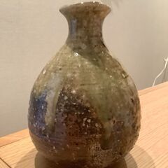 徳利　信楽焼/高橋楽斉/滋賀県甲賀郡/昭和50年小田急百貨店購入/25,000円の画像