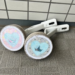 子供　自転車　18インチ　ディズニープリンセス　女の子　ゆめラブの画像