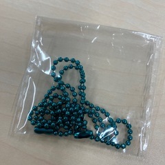耐水シール、手芸小物、ボールチェーンみど緑の画像