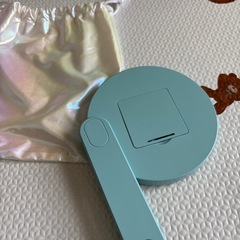 MUMU LEDハンドミラー（MUMU＆Co.） 中緑（ブルー）鏡の画像
