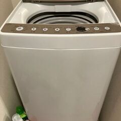 洗濯機_ハイアール_5.5kg 2020年購入の画像