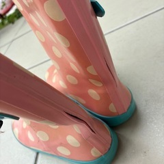 長靴　レインシューズ　19センチの画像