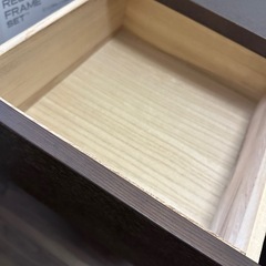 無印良品　タモ材チェストの画像