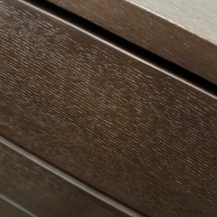 無印良品　タモ材チェストの画像