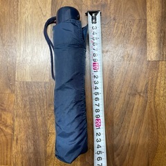 ネイビー折り畳み傘の画像