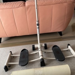 （決まりました）レッグマジックとヨガマットの画像