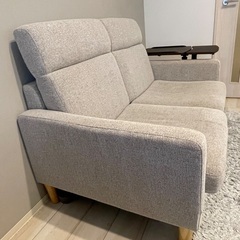 セミダブルベッド＋ソファの画像