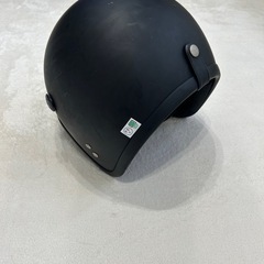 ジェットヘルメット マットブラックの画像