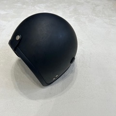 ジェットヘルメット マットブラックの画像