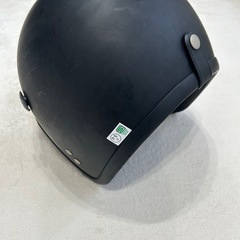 ジェットヘルメット マットブラックの画像