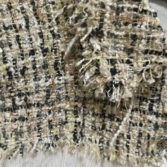 ZARA ツイード　シャツ　ブラウスの画像