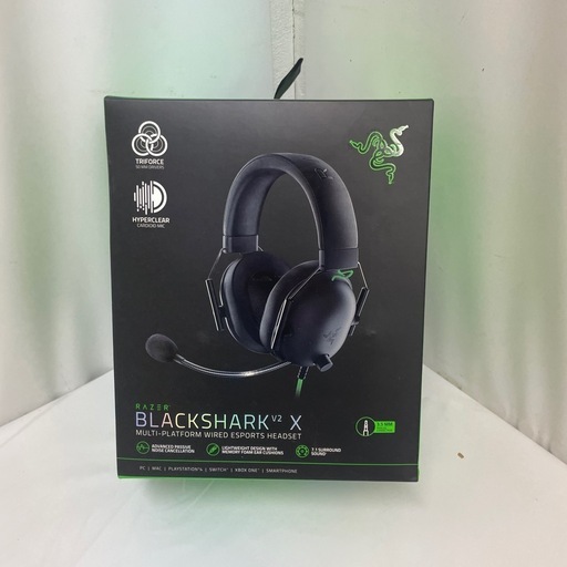 未使用！！Razer BlackShark V2 X ゲーミングヘッドホン