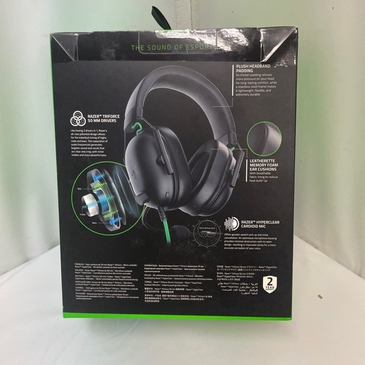 未使用！！Razer BlackShark V2 X ゲーミングヘッドホン