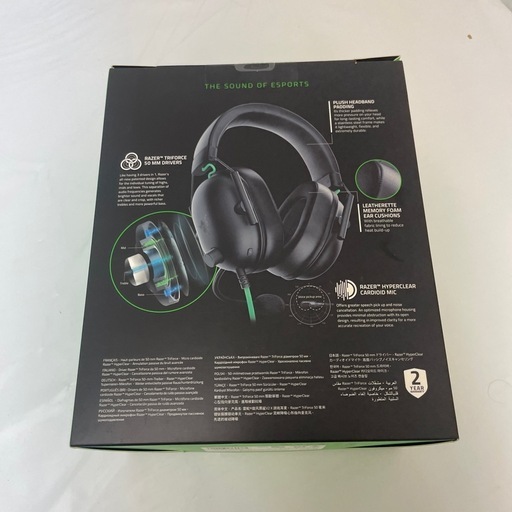 未使用！！！Razer BlackShark V2 X ゲーミングヘッドホン