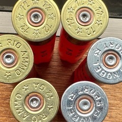 ダミーカート 擬製弾　安全品　12ゲージ散弾　5個セットの画像