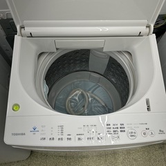 リユースのサカイ東金店 TOSHIBA 洗濯機 18年製 8kg TJ14756の画像