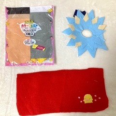ハギレ&フェルト生地＆レースなどサイズ色々:ハンドメイド材料:ハンドクラフト:手工芸:未使用もありの画像