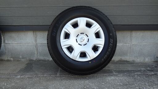 200系ハイエース　新車外し純正タイヤ＆ホイール　４本セット