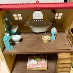 シルバニアファミリー　赤い屋根のお家　遊園地の画像