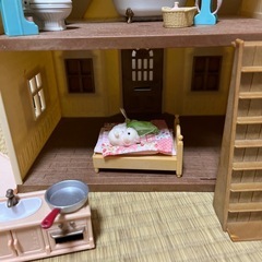 シルバニアファミリー　赤い屋根のお家　遊園地の画像