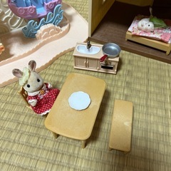 シルバニアファミリー　赤い屋根のお家　遊園地の画像