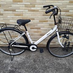 中古自転車 変速無し 26インチ LEDダイナモ 軽整備済み 防...