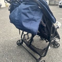 双子ベビーカー 美品 の画像