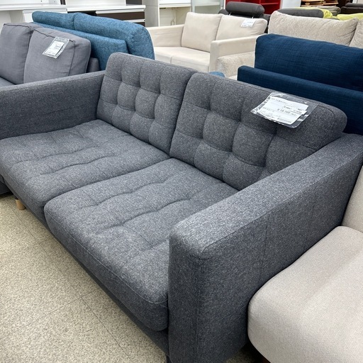 リユースのサカイ東金店 IKEA 2人掛けソファー ※座面シミあり TJ14758