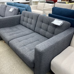 リユースのサカイ東金店 IKEA 2人掛けソファー ※座面シミあり TJ14758の画像