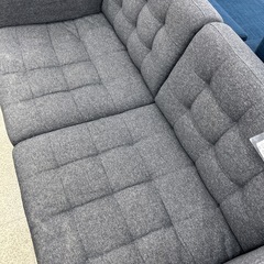 リユースのサカイ東金店 IKEA 2人掛けソファー ※座面シミあり TJ14758の画像