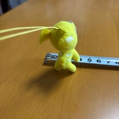 バンビちゃんストラップ 黄色の画像