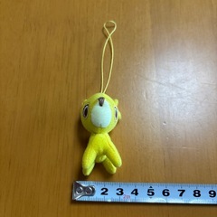 バンビちゃんストラップ 黄色の画像