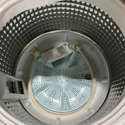 【2021年/6kg】AQUA アクア　洗濯機　家電白　ホワイト【動作OK】