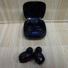 (MM-607)ワイヤレスイヤホン ブラック E-TWS-1 の画像