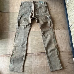 メンズペイントジーンズ　　　の画像