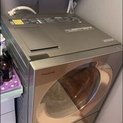 Panasonic ドラム洗濯機 NA-VG2400L 10/5kg 2020年製 動作確認の画像