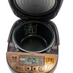 象印 マイコン炊飯ジャー 3合 NL-BB005AM 2020年製 しゃもじ有 中古 炊飯器の画像