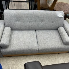 リユースのサカイ東金店 ローソファー グレー ※底布なし TJ14761の画像