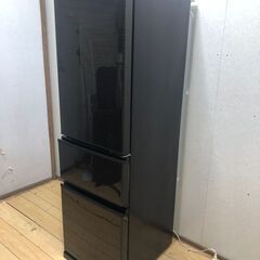  美品 三菱電機 MITSUBISHI 冷蔵庫 300L 3ドア MR-CX30BKE-BR 2020年製 中古 動作品 ノンフロン 右開き 生活家電 ファミリー向け ダークブラウン  取説 保証書 コジマ長期保証付　【糸島市内 送料無料】88261-1-030の画像