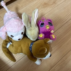 動くぬいぐるみの画像