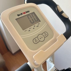 【BARWING】エアロバイク／フィットネスバイク（折りたたみ・背もたれ付き）の画像