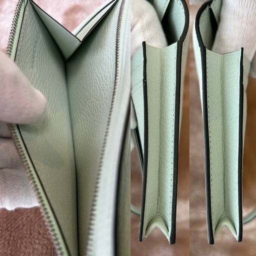 未使用エルメスHERMESベアンスフレW（2024年製造）ロングウォレット長財布