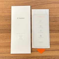 TORRAS iPhone15 Pro専用 ガラスフィルム 全面保護の画像