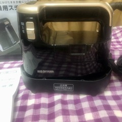 アイリスオーヤマ　衣類用スチーマー IRS-01-KNの画像