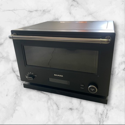 【?決まりました！?】2023年製BALMUDA オーブンレンジ K09A-BK BALMUDA The Range 20L ブラック K09ABK
