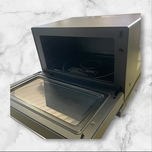 【?決まりました！?】2023年製BALMUDA オーブンレンジ K09A-BK BALMUDA The Range 20L ブラック K09ABK