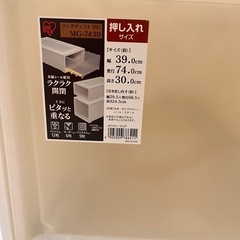 収納ケース 押し入れ 洋服入れ ロングチェストの画像